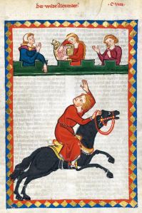 Der Wilde Alexander im Codex Manesse
